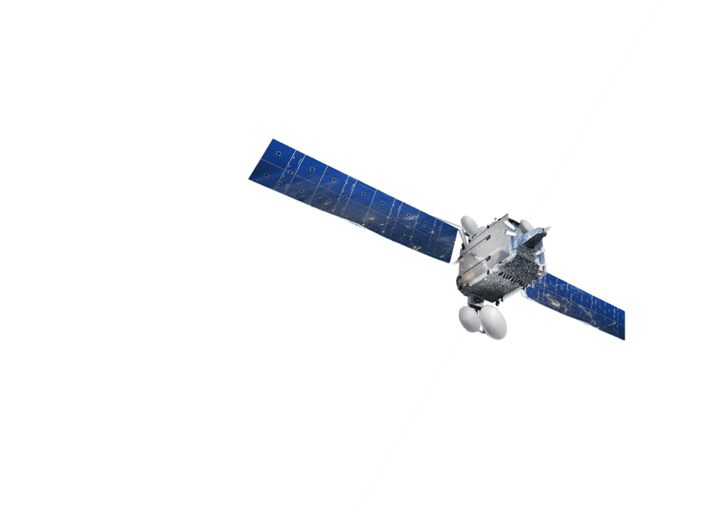 HYLAS 2B Satellite Vector
