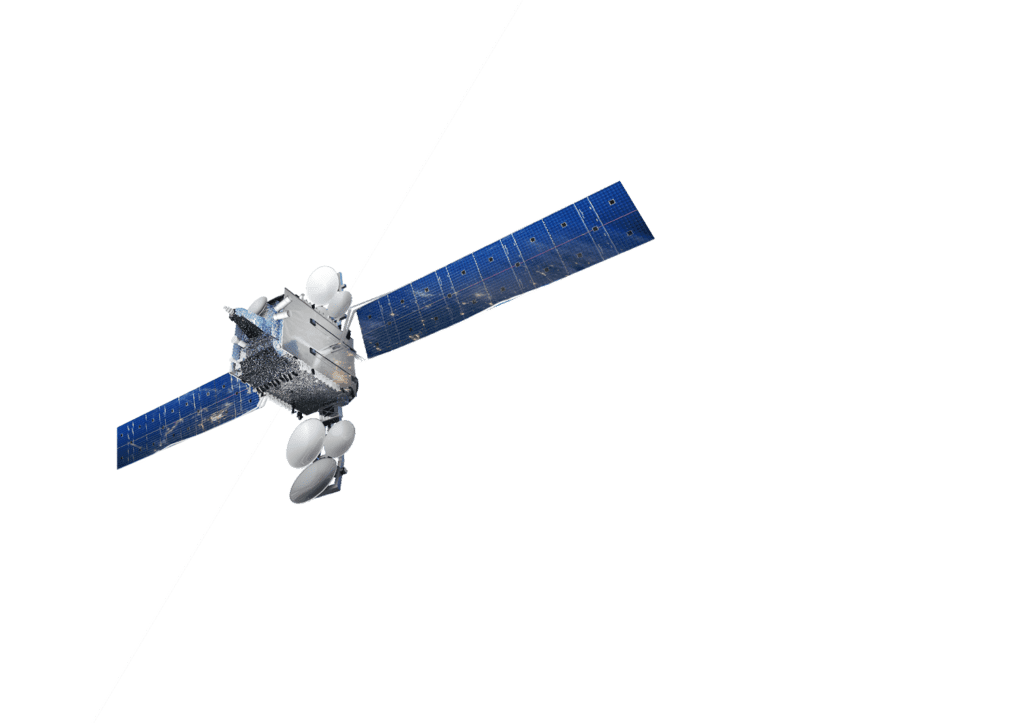 HYLAS 2 Satellite Vector